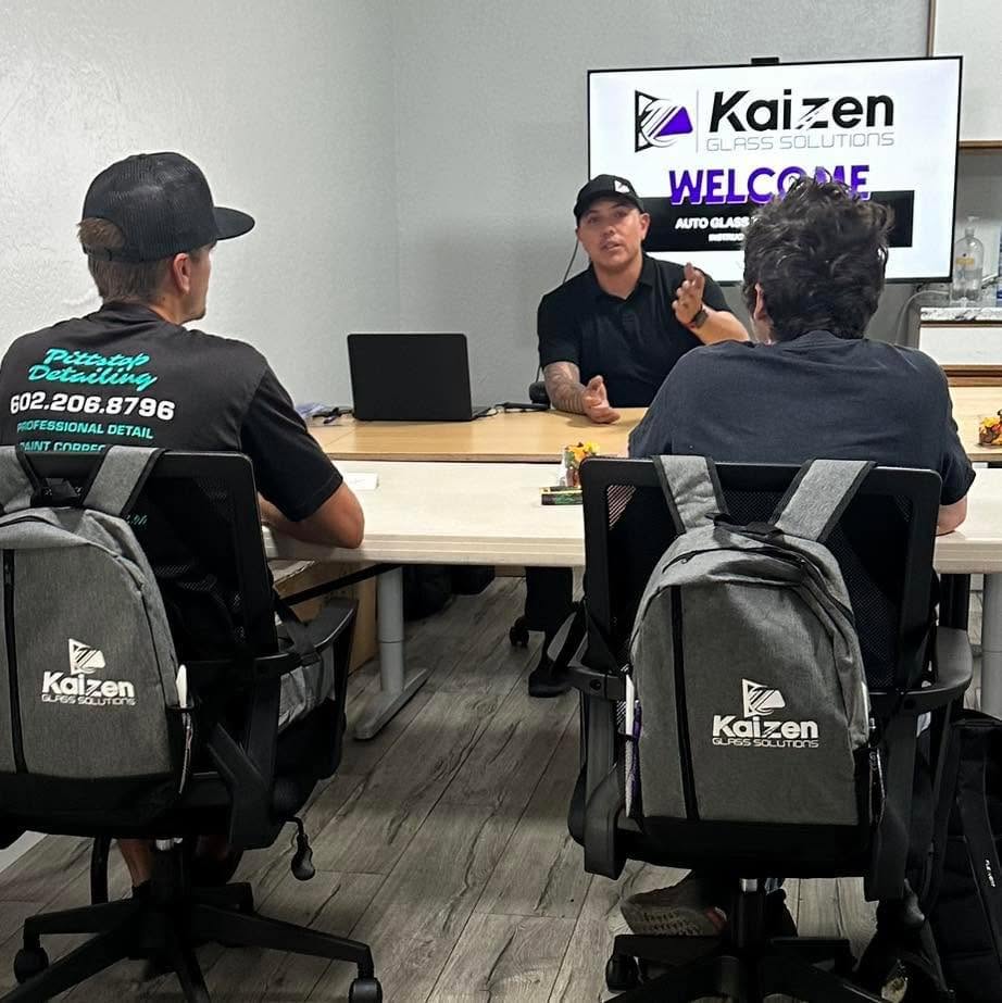 Hands-on auto glass training class in Ontario, California